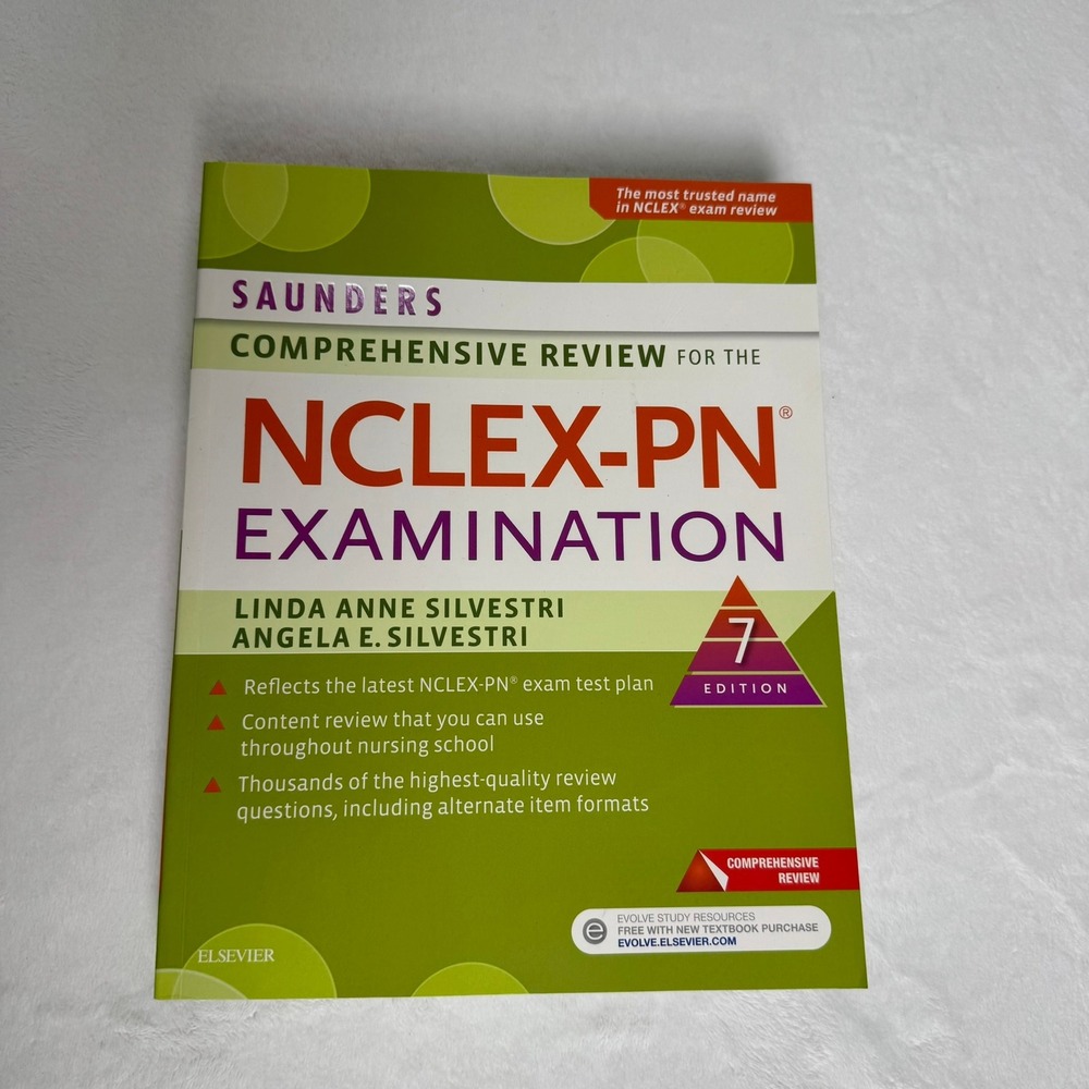 Saunders Comprehensive Review for the NCLEX-PN Examination 7th Edition Silvestri